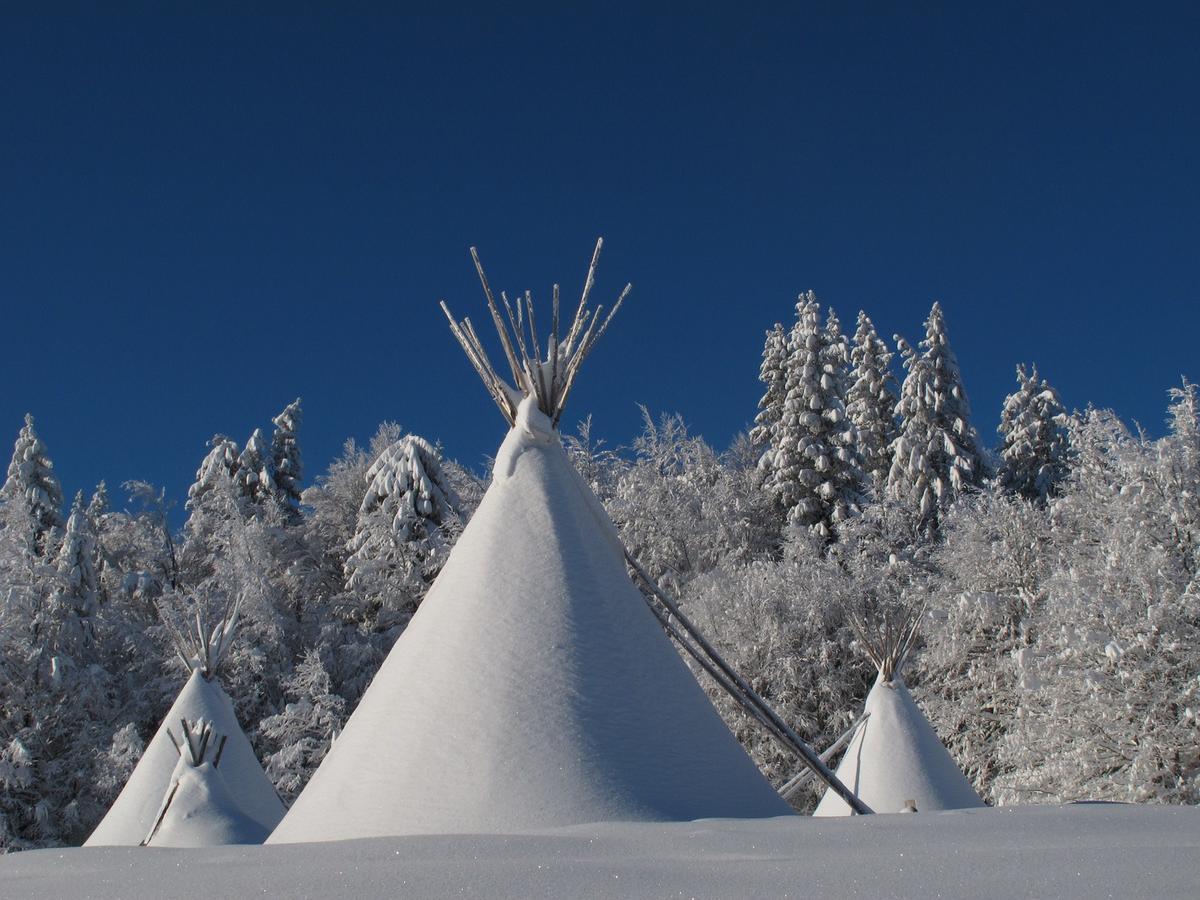 Village Tipi La Féclaz 외부 사진