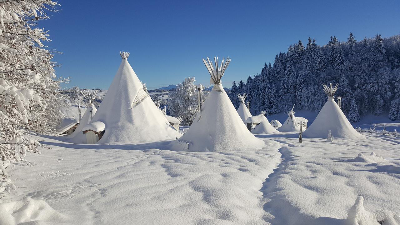 Village Tipi La Féclaz 외부 사진