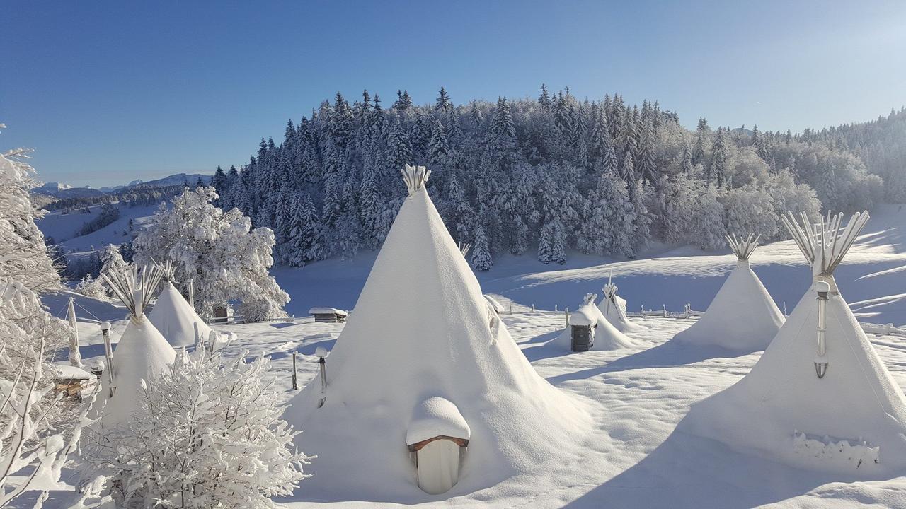 Village Tipi La Féclaz 외부 사진