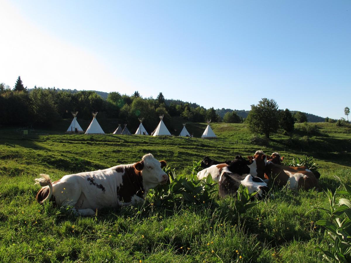 Village Tipi La Féclaz 외부 사진