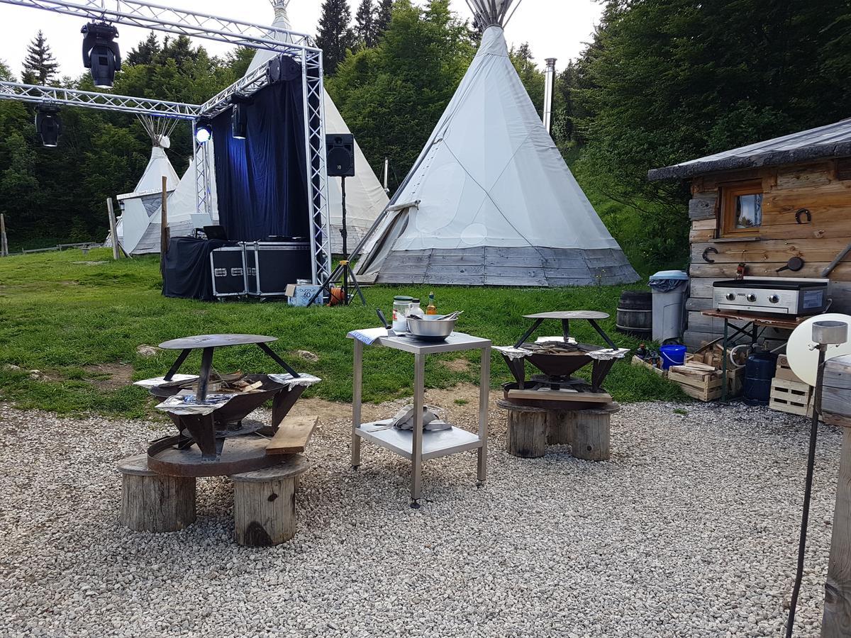 Village Tipi La Féclaz 외부 사진